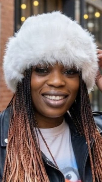 Faux Fur Bucket Trapper Hat