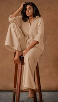 Oversized Button-Up Co-ord Set