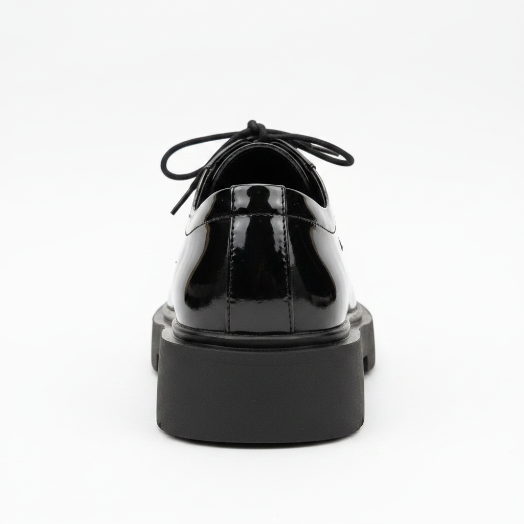 Black Patent Leather Formal Shoes