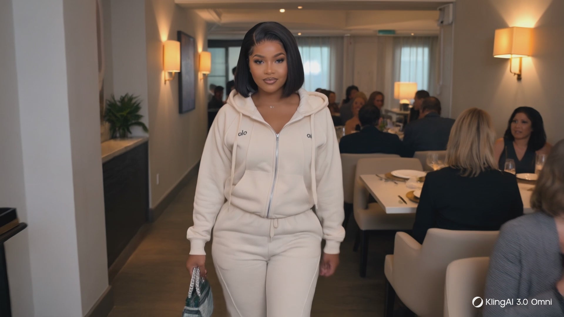 Zip-Up Hoodie Tracksuit Co-ord Set